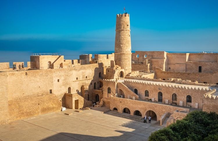 Tour de guet à l'intérieur du ribat de Monastir