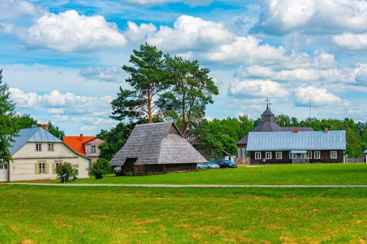 Ferme du Musée Ethnographique en plein air de Kaunas.