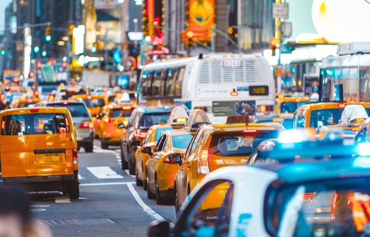 L'effervescence de Time Square et de Broadway