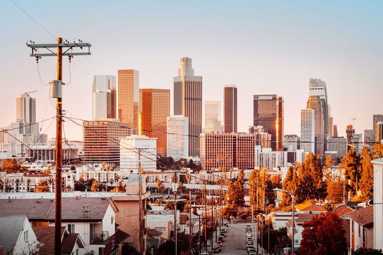 Ce petit air de New York n'existe que dans le centre des affaires de L.A.