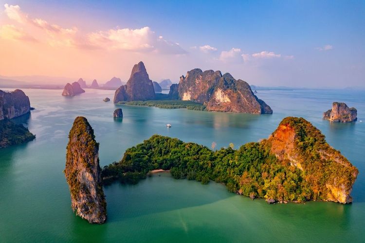 baie de Phang Nga, Thailande