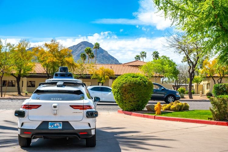 Une voiture Waymo