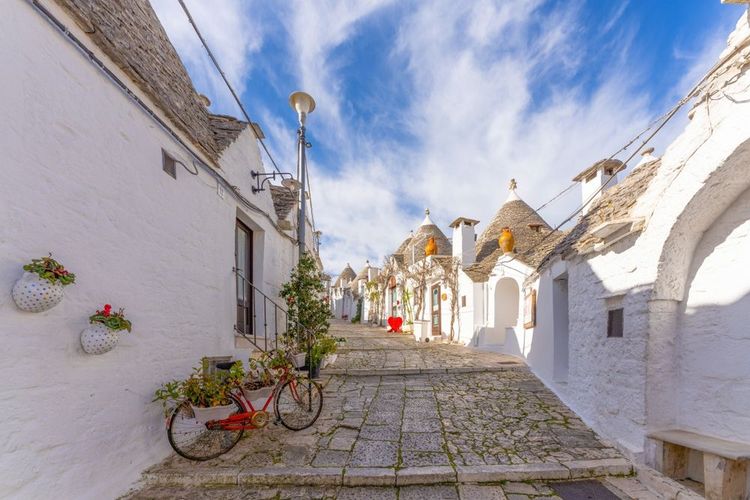 Les trullis d'Alberobello, Pouilles, Italie