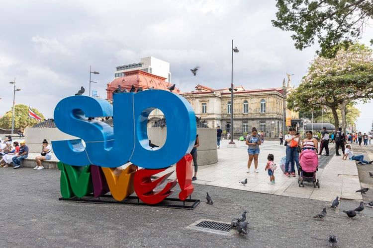 La Place de la Culture à San José