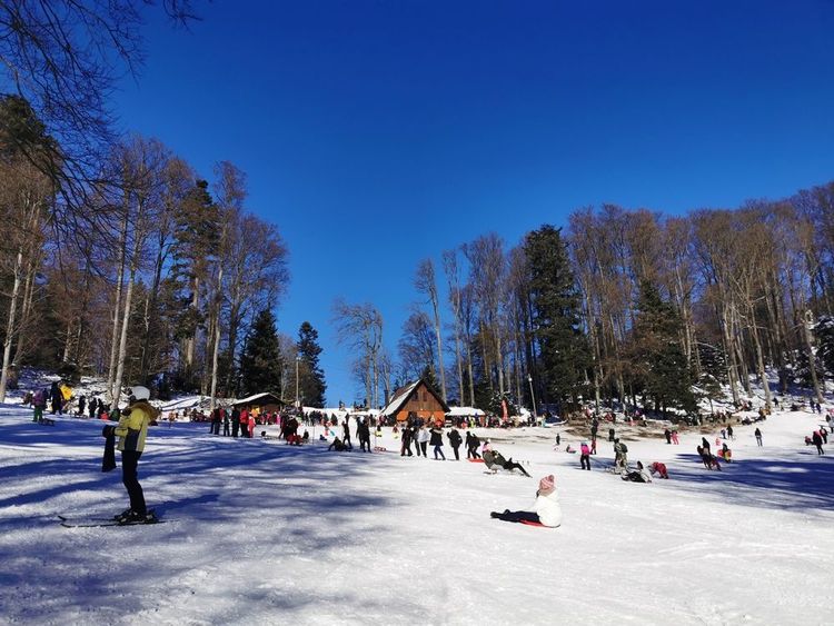 Le sommet de la montagne, Sljeme en Croatie