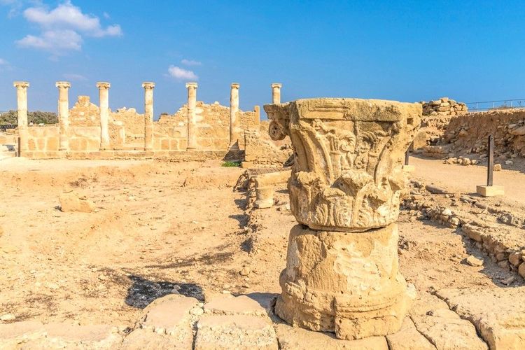 la villa de Thésée, à Paphos, Chypre