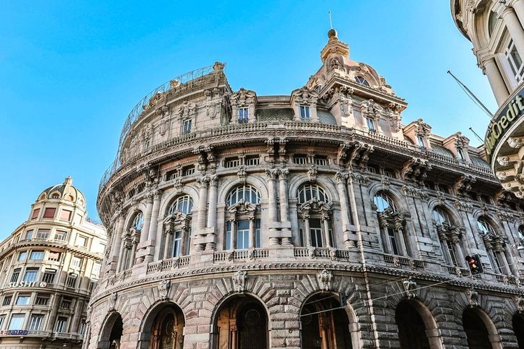 L'architecture de Gênes.
