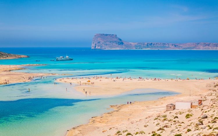 La plage de Balos
