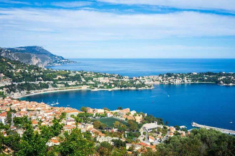 La côte d'Azur