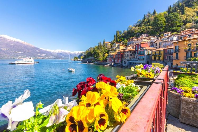 Varenna, lac de Côme, Lombardie, Italie, Europe