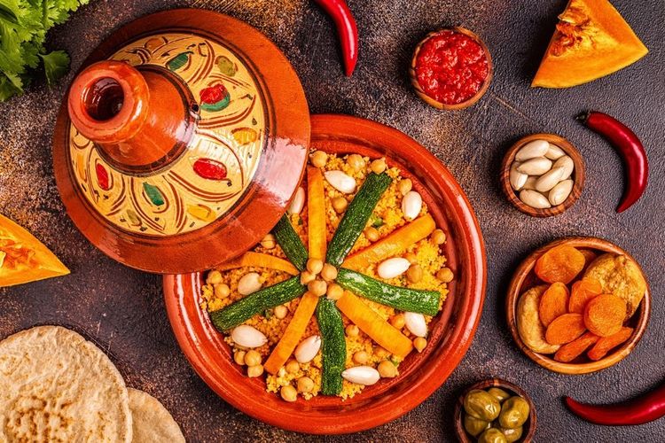 Le couscous au 7 légumes, une spécialité marocaine