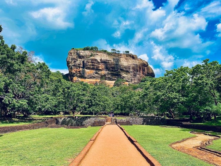Le site de Sigiriya, au Sri Lanka.