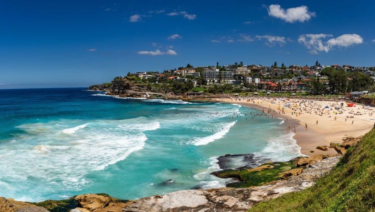 Tamarama Beach se trouve à 500 m au Sud de bondy Beach