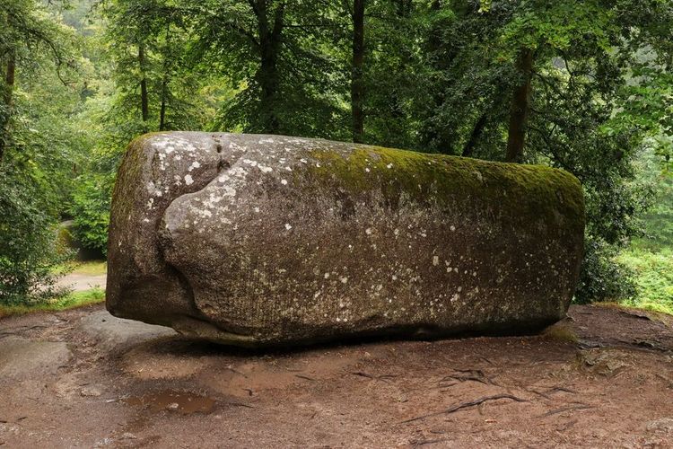 La Roche Tremblante à Huelgoat.