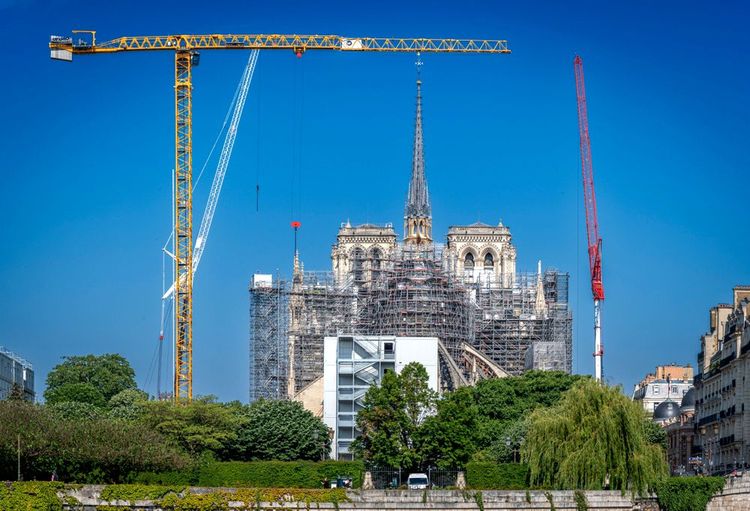 Notre-Dame pendant les travaux