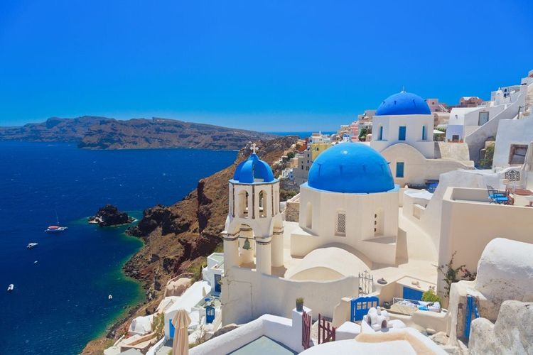 L'île d'Amorgos dans les Cyclades en Grèce