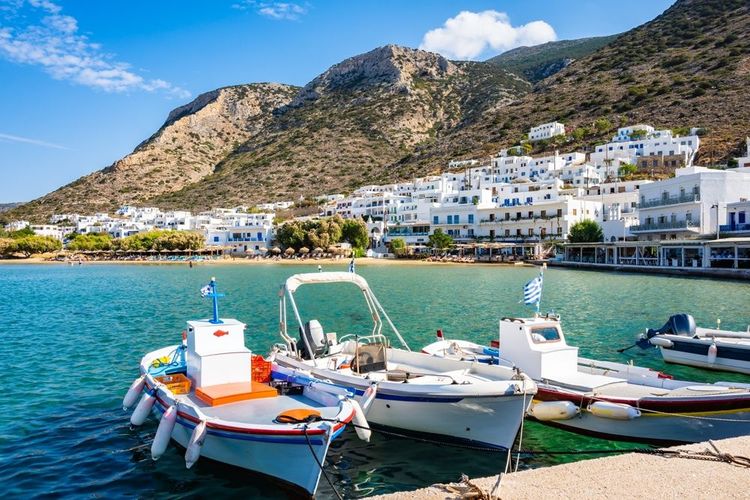Baie de Kamares, Sifnos
