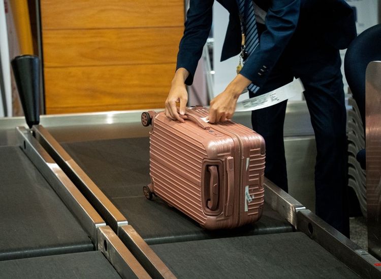 Valise à l'enregistrement