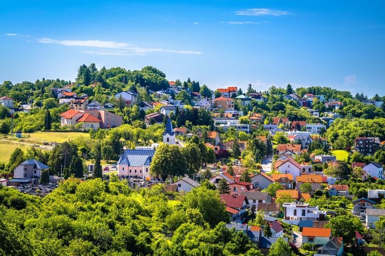Zone verte de Zagreb 
