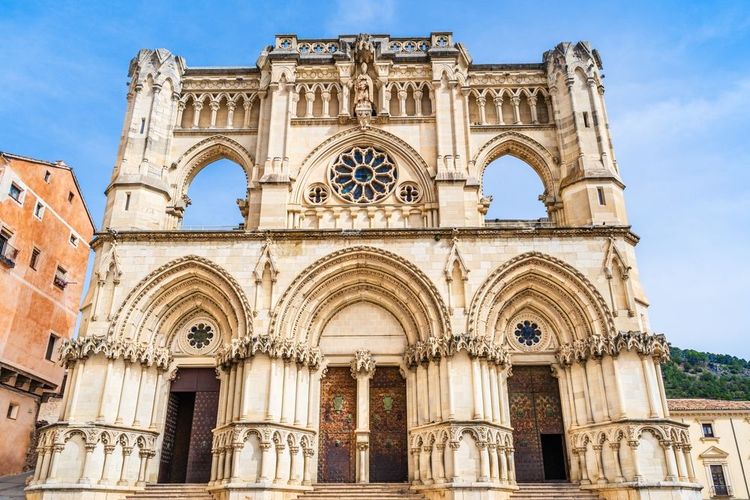 La cathédrale de Cuenca, Espagne