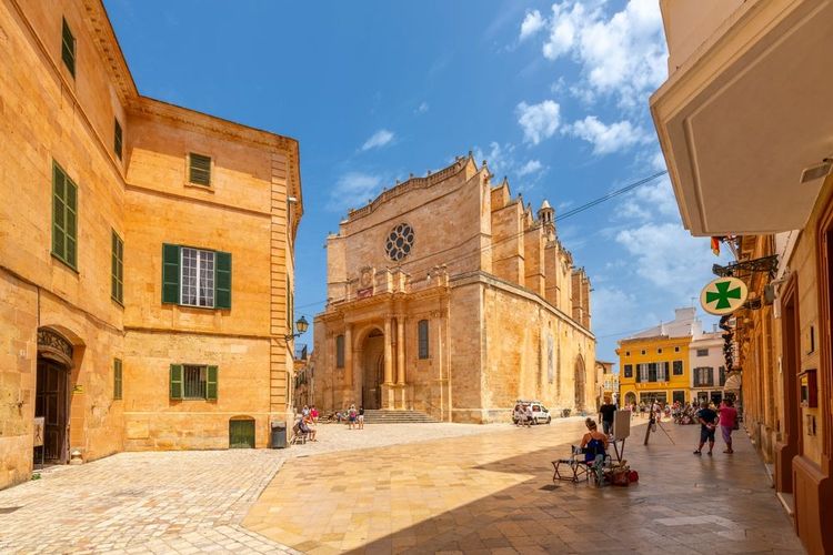 La ville de Ciutadella à Minorque