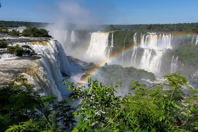 Les chutes d'Iguazu, Brésil et Argentine