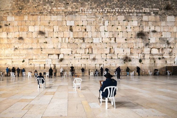 Le Mur occidental, à Jérusalem
