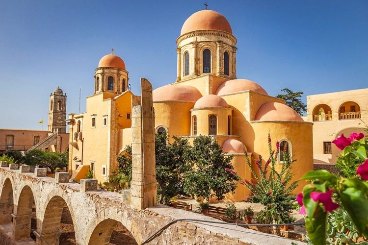 Le monastère d'Agia Triada