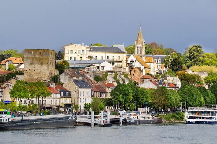 Conflans-Saint-Honorine en bordure de Seine