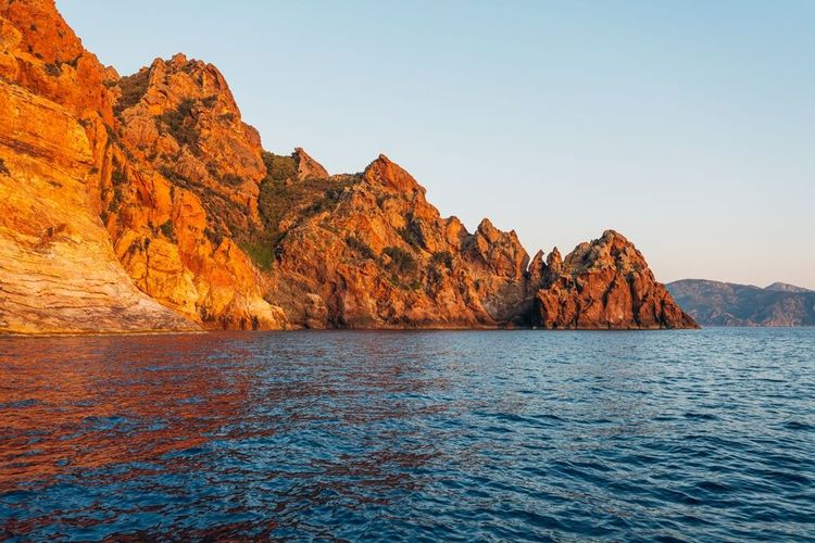La réserve naturelle de Scandola