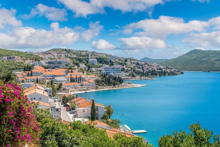 Ville côtière de Neum en Bosnie-Herzégovine 
