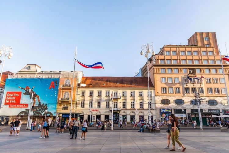 La place Ban Josip Jelačić