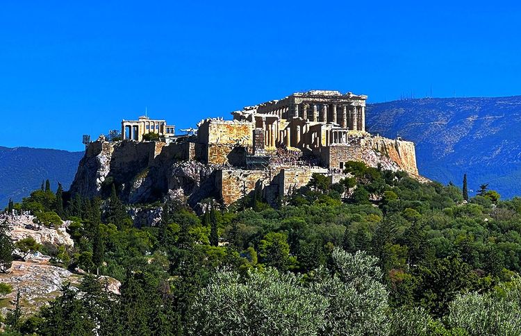 Le parthénon d'Athènes