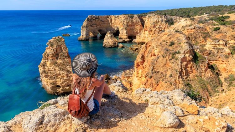 Les paysages d'Algarve au Portugal