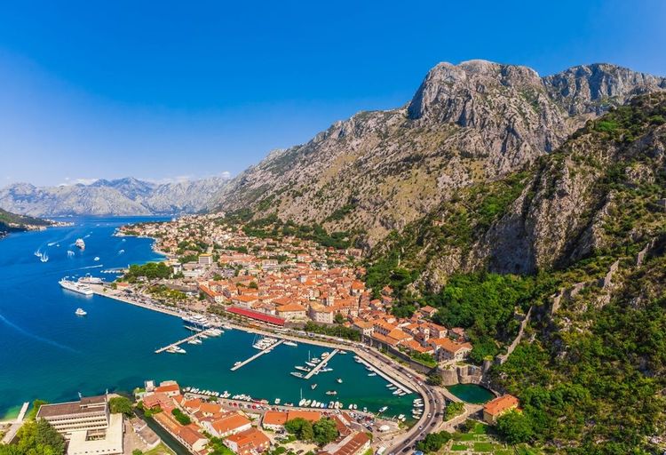 La ville de Kotor, Monténégro, Europe