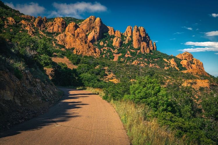 Le parc naturel de l’Esterel