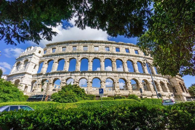 Pula, l'amphithéâtre