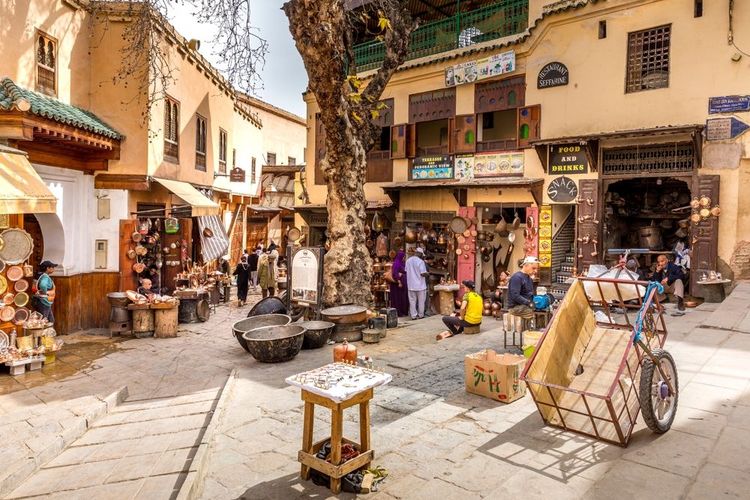 La médina de Fès au Maroc