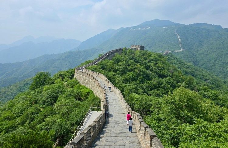 La muraille à Mutianyu