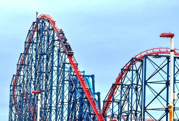 Le roller coaster de Cedar Point, dans l'Ohio