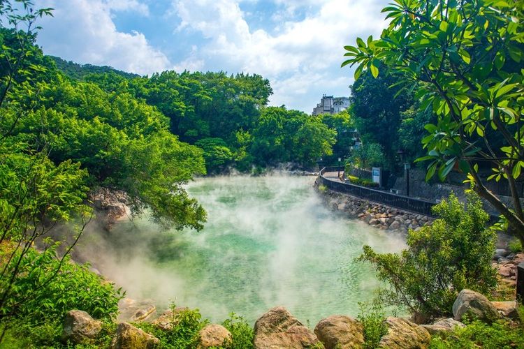 Vallée thermale de Beitou, Taiwan