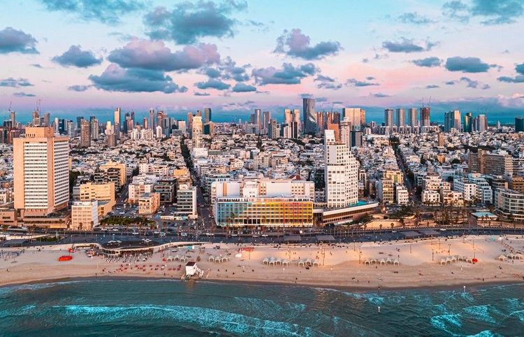 Tel Aviv, le front de mer