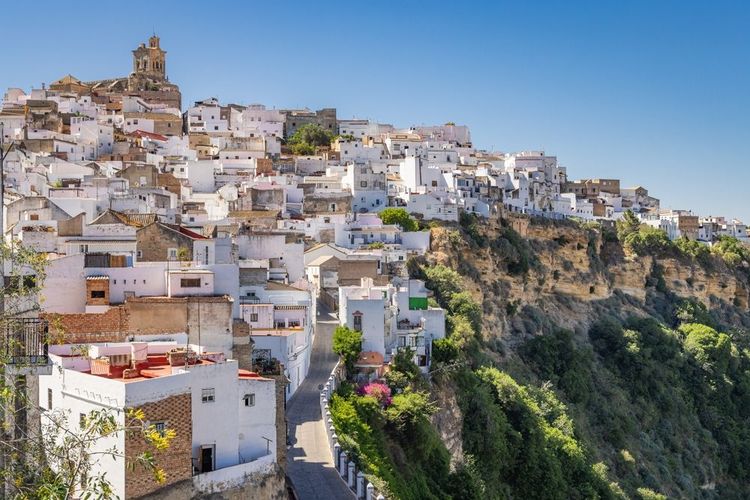 Le village blanc d'Arcos de la Frontera