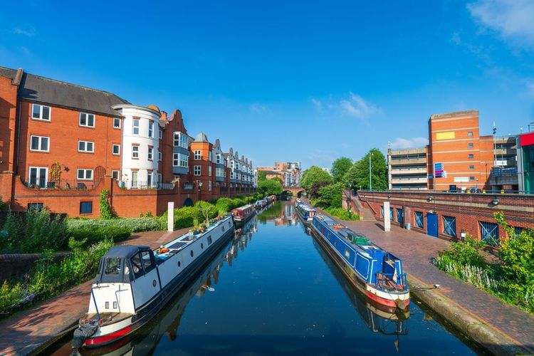 Le vieux canal de Birmingham