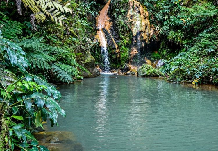Petite cascade à Santiago, Cap Vert