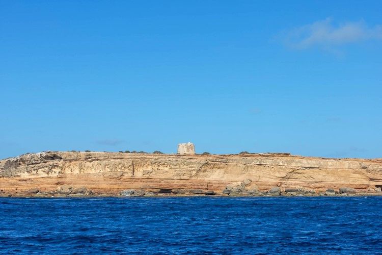 Torre de la Guardiela, sud Espalmador