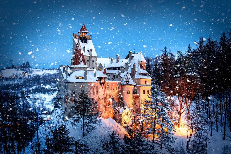 A Brasov, ce superbe château de Bran aurait inspiré celui de Bram Stoker, le père de Dracula