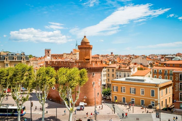 Le Castillet à Perpignan.