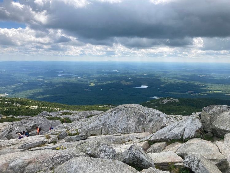 La vue depuis Mount Monadnock