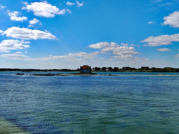 La ria d'etel, dans le Morbihan.